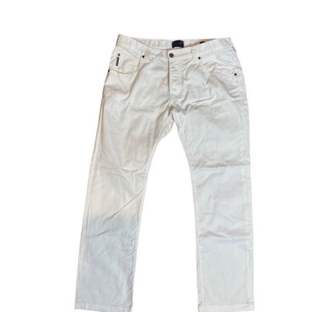 Armani Jeans Men's Straight Jeans — Off-White